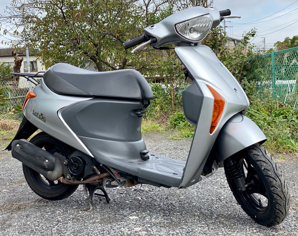 SUZUKI レッツ5 原付メットインスクーター 50cc 福岡市南区 - スズキ