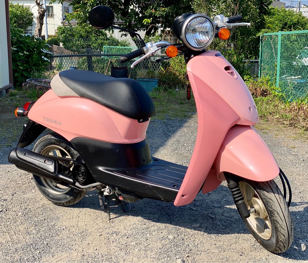 ホンダ トゥデイ ピンク インジェクション搭載 ¥129,800- | 藤沢市の 