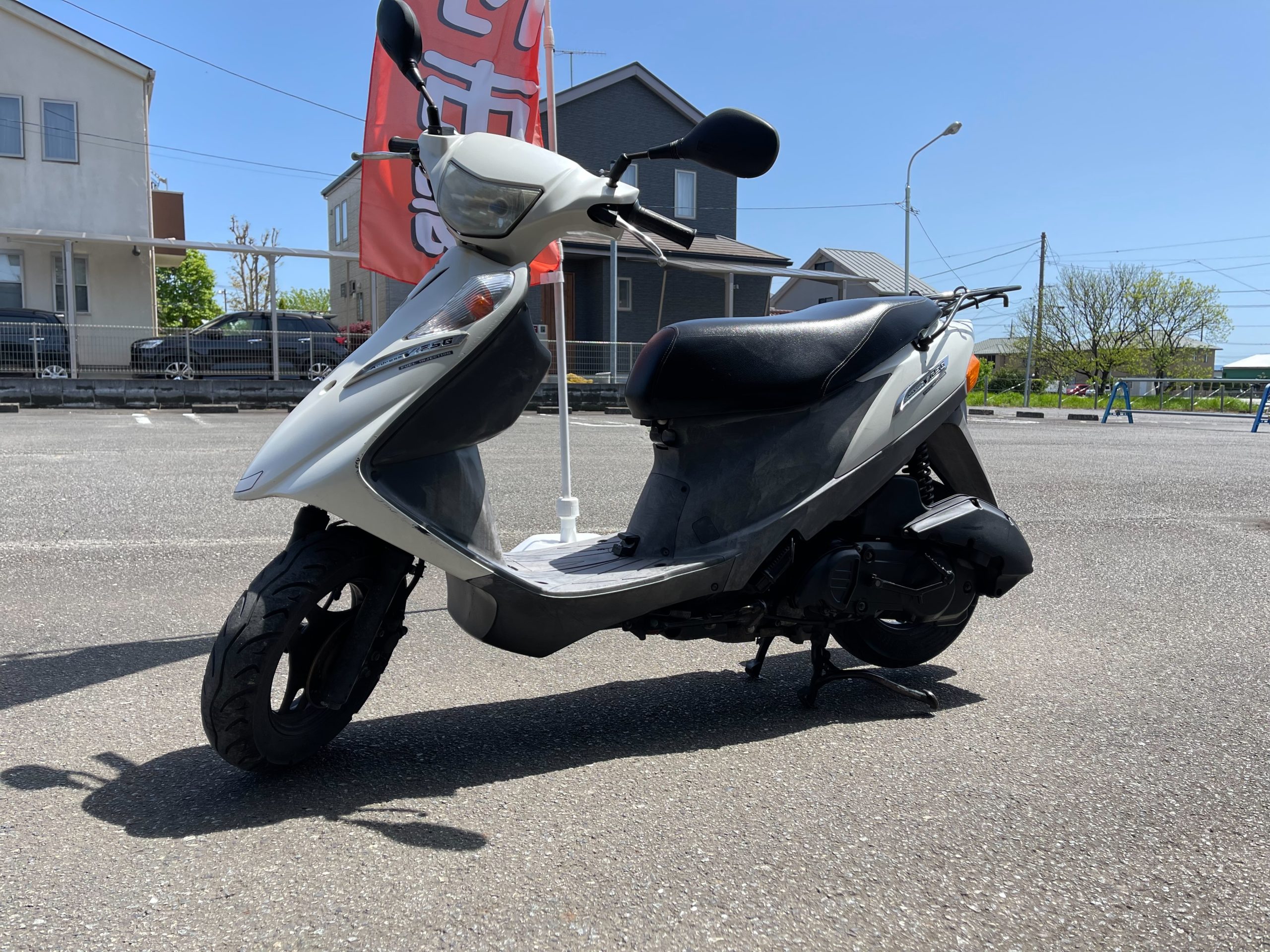 スズキ v125g スズキ アドレスV125G K7 ホワイト | 藤沢市の原付専門店