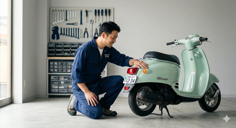 原付専門店の査定